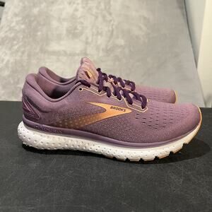 Brooks Glycerin 18 Shoes Womens Size 10.5 Purple Running Sneakers Cushioned